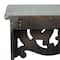 White Wood Farmhouse Wall Shelf, 10" x 48" x 8"